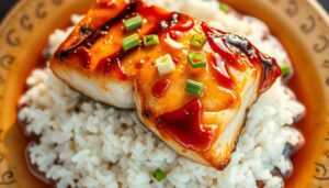 Asian Ginger Soy Glazed Cod