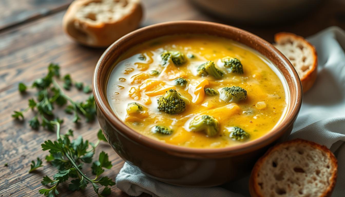 Cozy Broccoli Cheddar Soup Recipe