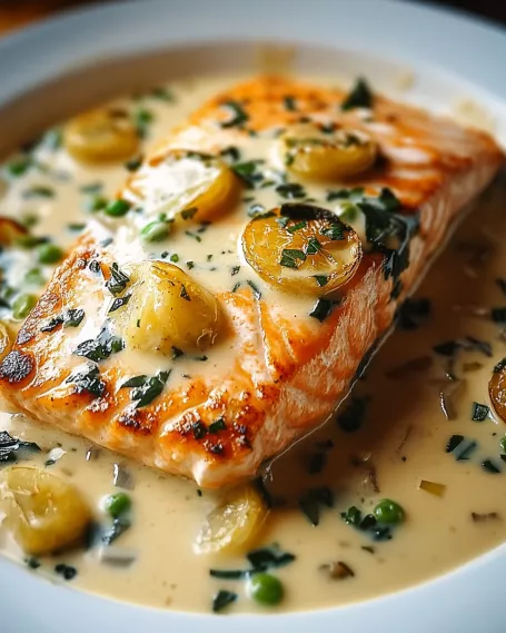 Creamy Lemon Salmon Piccata Recipe is a must-try!