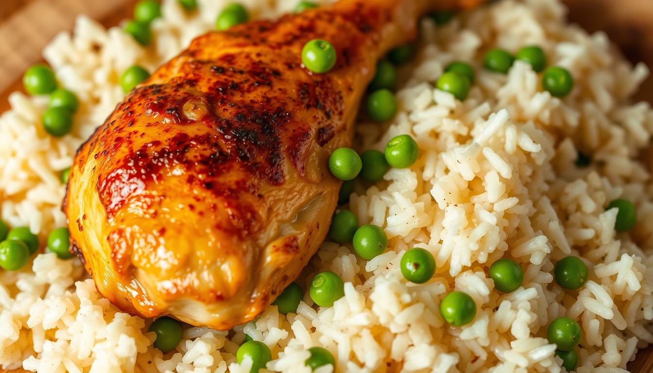 Easy Oven Chicken and Rice