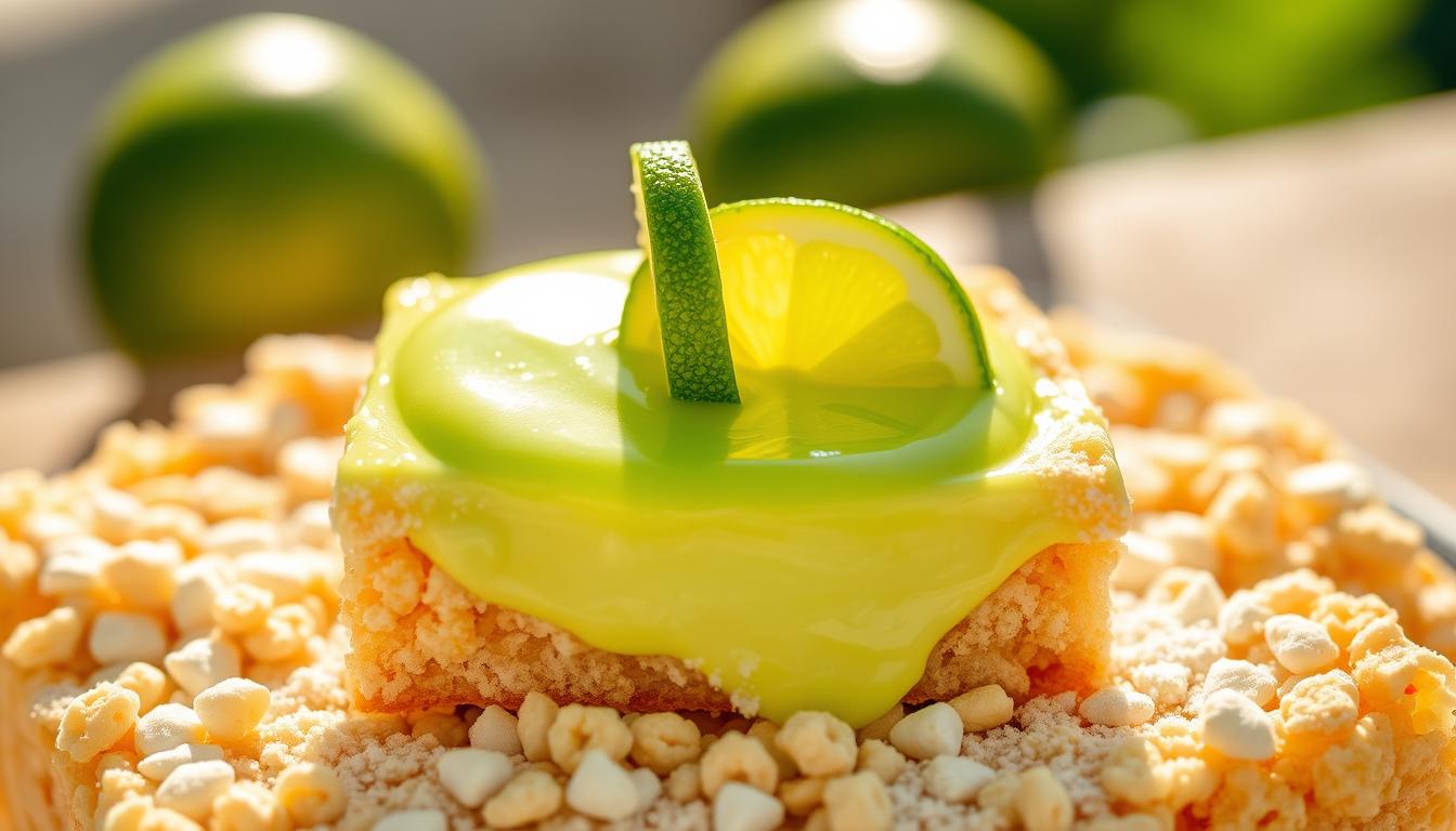 Key Lime Pie Rice Treats