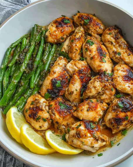 Lemon Garlic Chicken Recipe is easy and delicious!