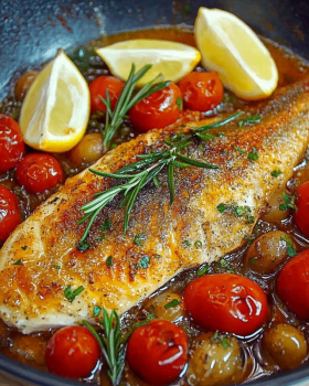 Mediterranean Baked Fish Recipe is a must-try dish!
