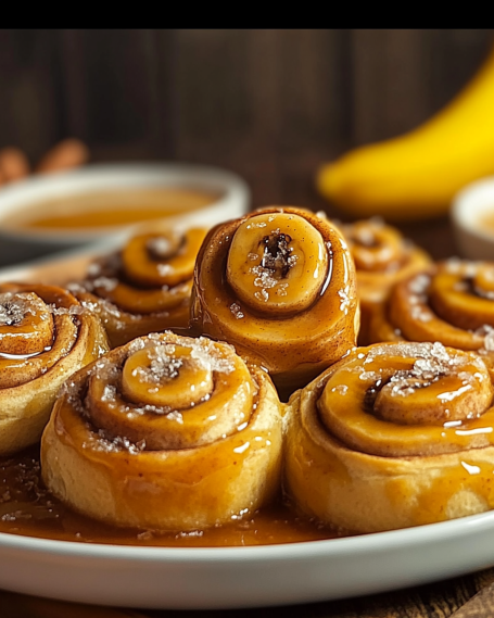 lailaserv_simple_photo_of_Bananas_Foster_Cinnamon_Rolls_Recipe__41db4ee2-ee46-400d-b775-618e63810f63