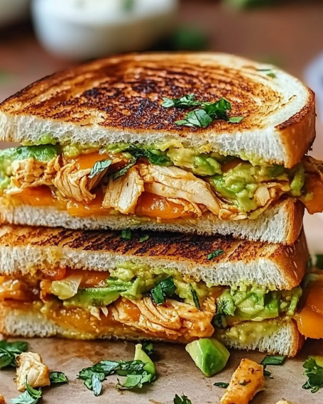 Chicken Avocado Melt Sandwich Recipe is a must-try!