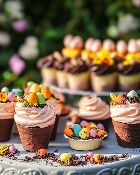 Easter Dirt Cups: Sweet Treat for Springtime Fun