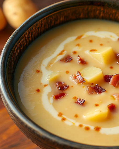 Potato and Bacon Soup: Creamy Comfort in Every Bite