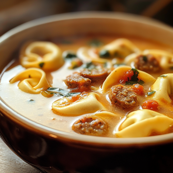 lailaserv_simple_photo_of_Sausage_Tortellini_Soup__taken_with_a_3c512a92-4f50-41f5-b284-5c5ac9cb15b8