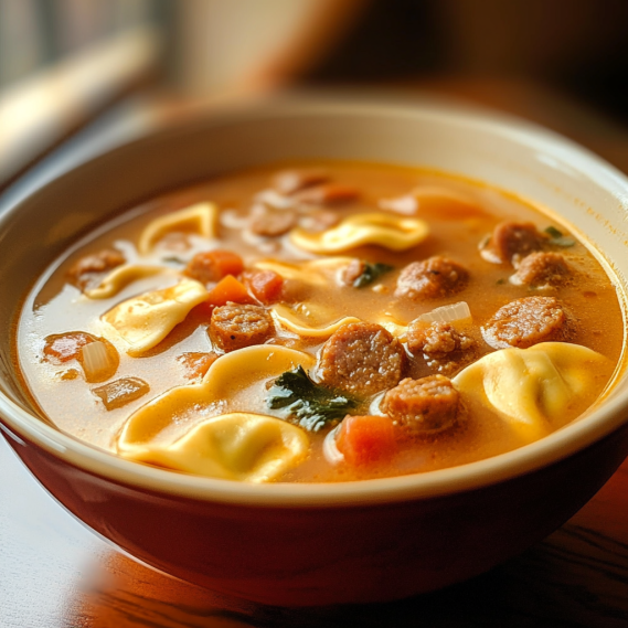 lailaserv_simple_photo_of_Sausage_Tortellini_Soup__taken_with_a_dae8a97b-0b12-49c1-a085-14d151601b26