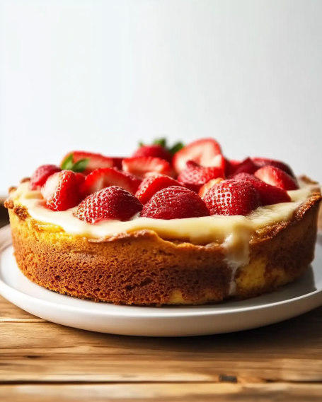 Strawberry Cheesecake Dump Cake Recipe