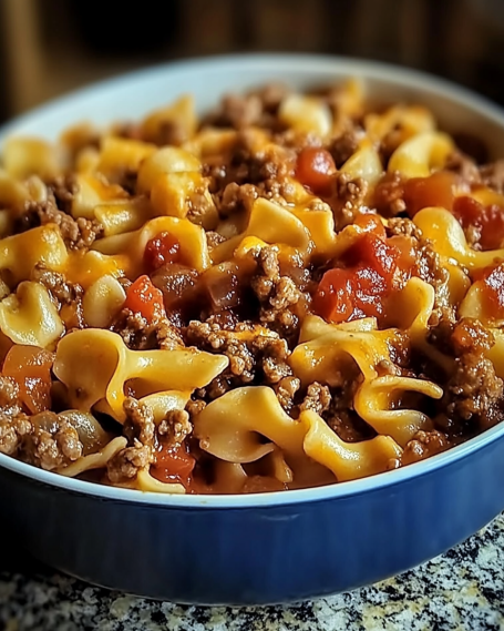 Cheesy Ground Beef Noodle Bake Recipe is a must-try!