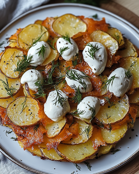 Crispy Potato Galette Recipe is a must-try dish!