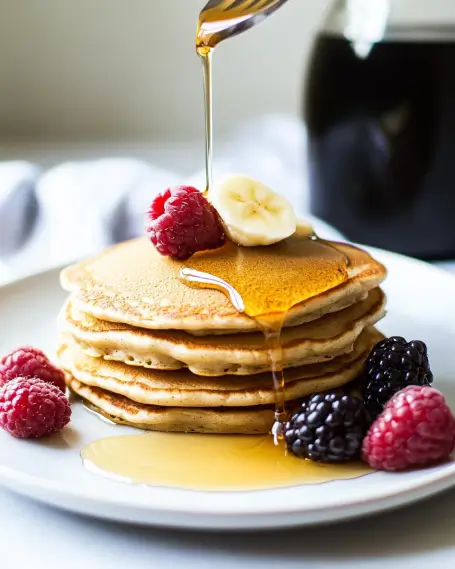Fluffy Oat Flour Pancakes Recipe for a Healthy Breakfast