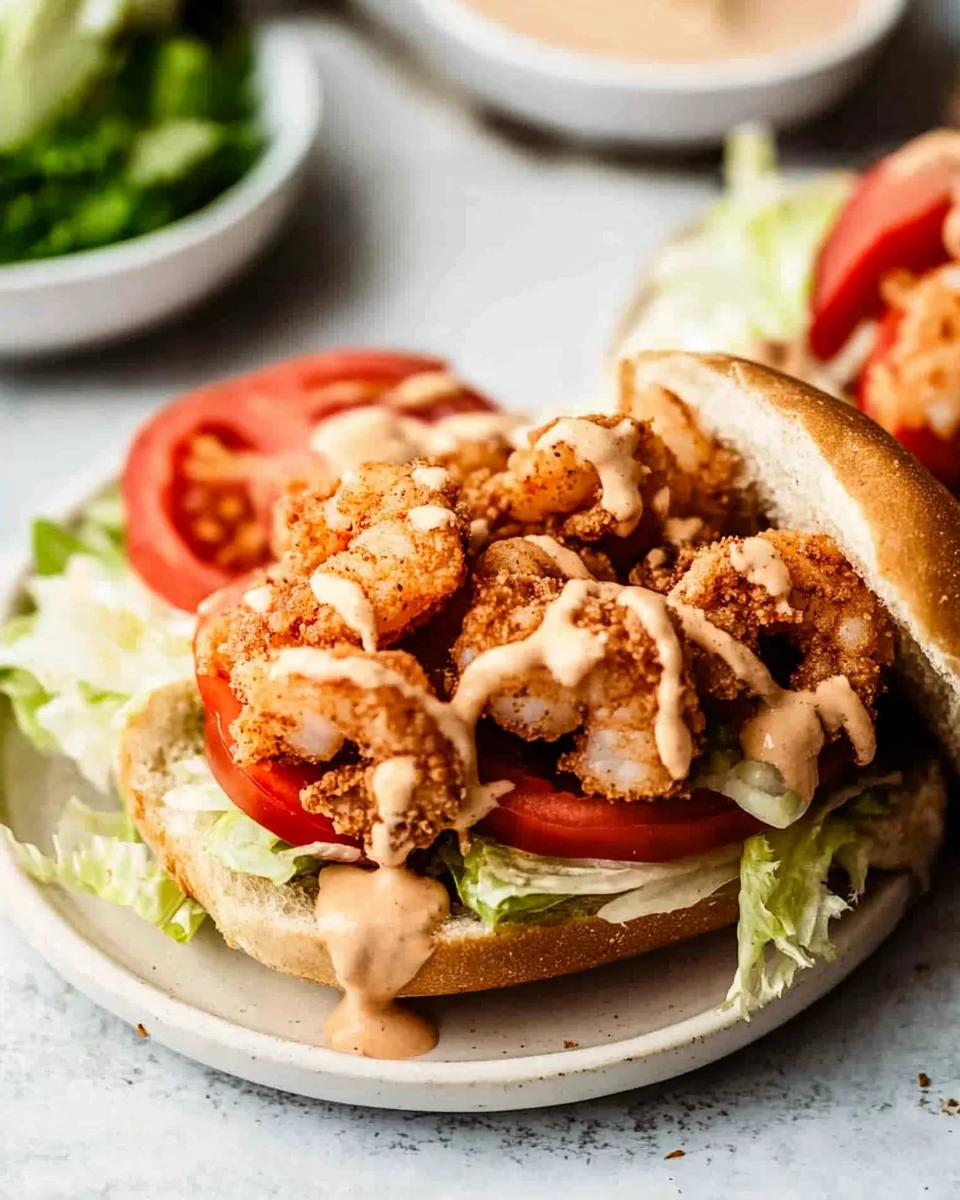 Crispy Shrimp Po’ Boy: A Delicious Sandwich Recipe