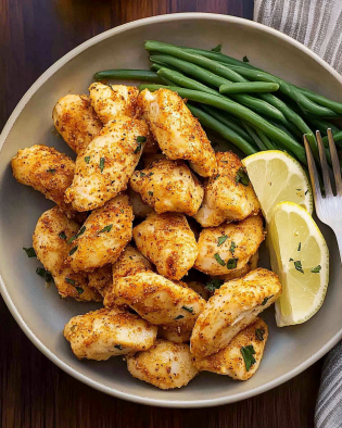 Crispy Oven-Baked Chicken Bites are a must-try snack!
