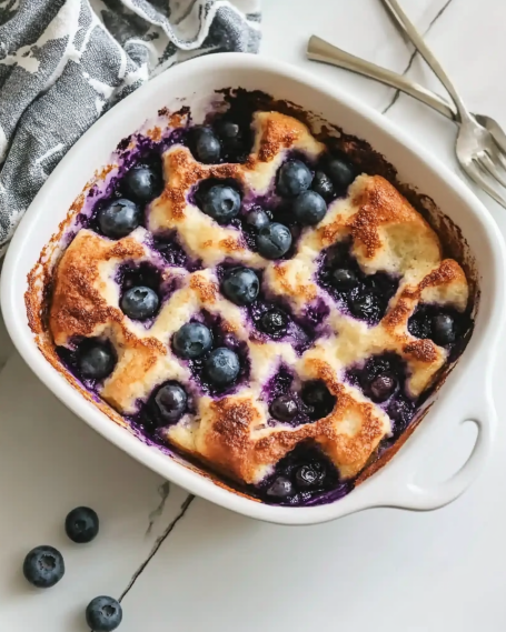 Blueberry French Toast Casserole is a must-try recipe!