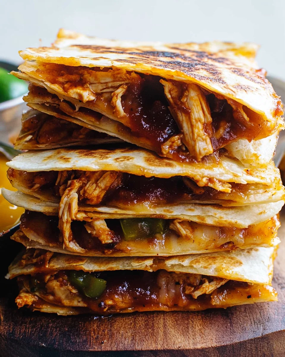 BBQ Chicken Quesadilla Delight: A Tasty Hit You’ll Love!