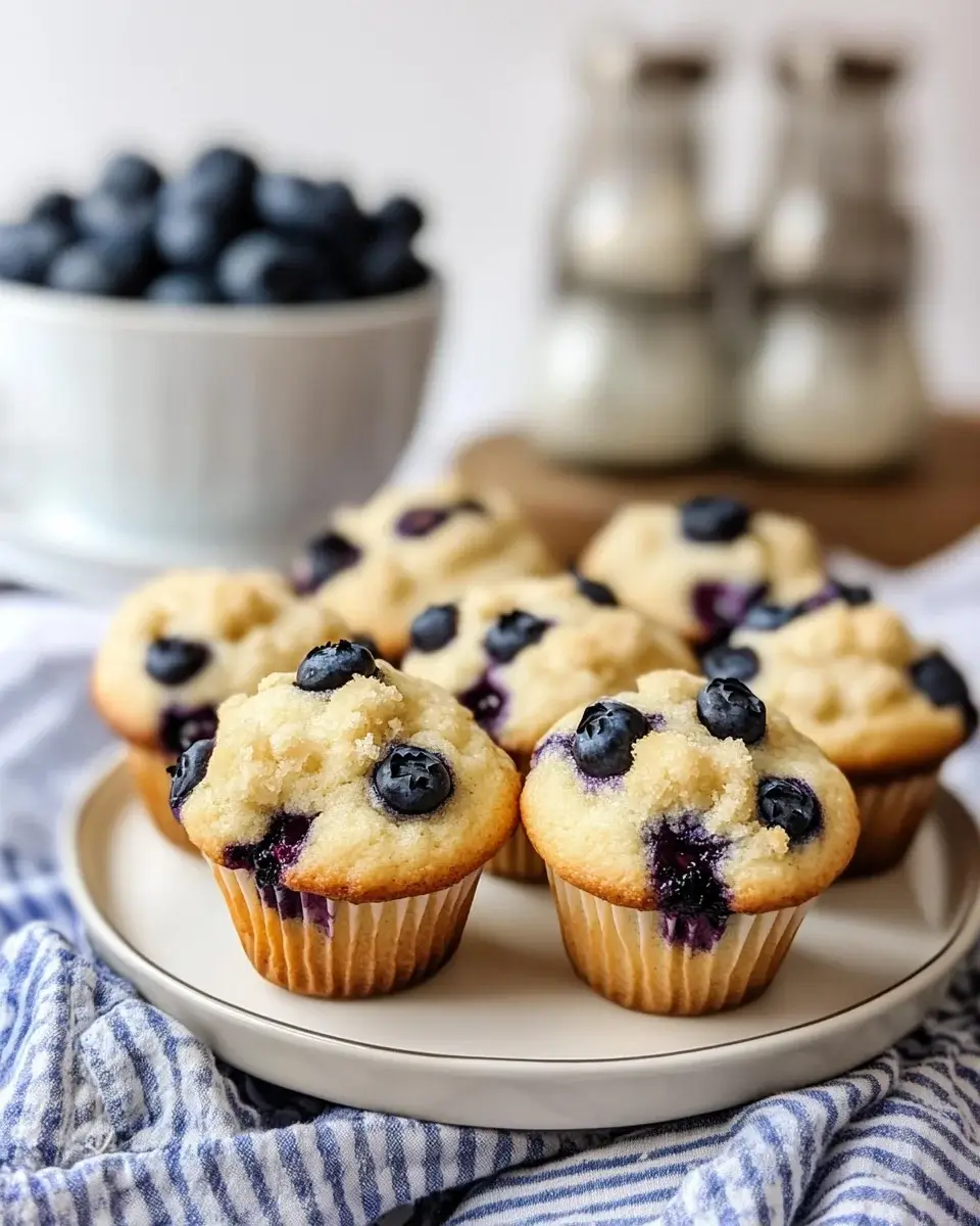 Blueberry Muffins with Crumb Topping You Must Try Today!
