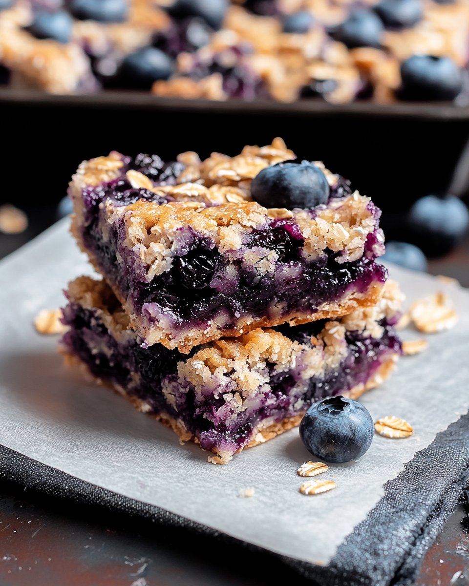 Blueberry Oatmeal Breakfast Bars: Delicious & Easy Recipe!