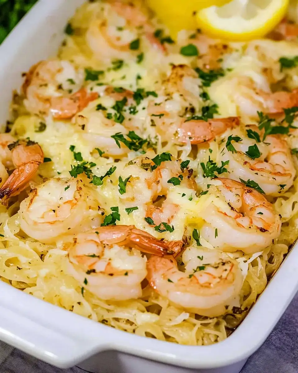 Baked Garlic Butter Shrimp Scampi: Irresistible Recipe Delight!