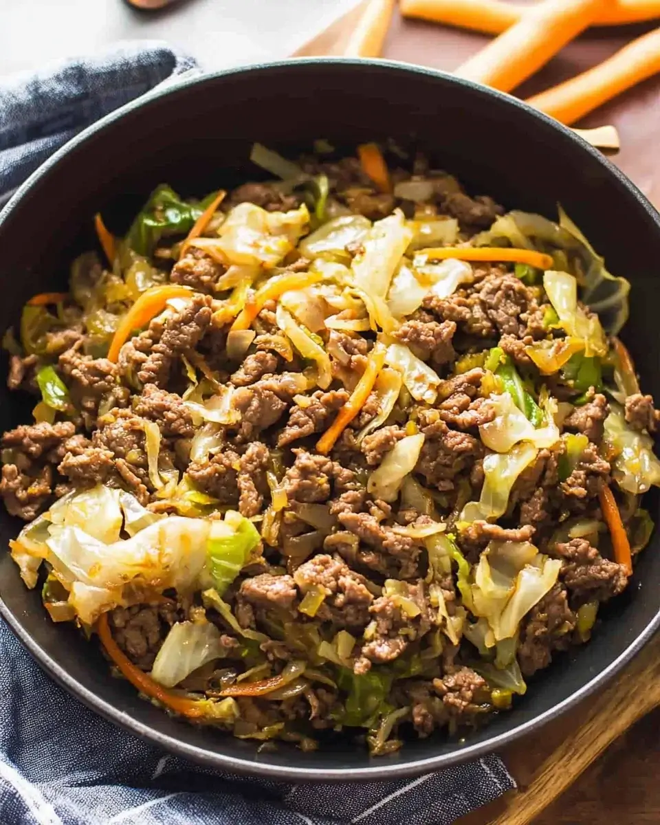 Beef and Cabbage Stir-Fry: Discover This Easy Recipe!