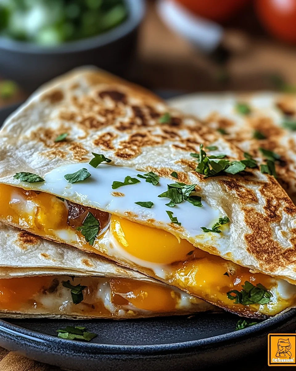 Cheesy Fried Egg Quesadilla: Quick, Delicious Recipe!