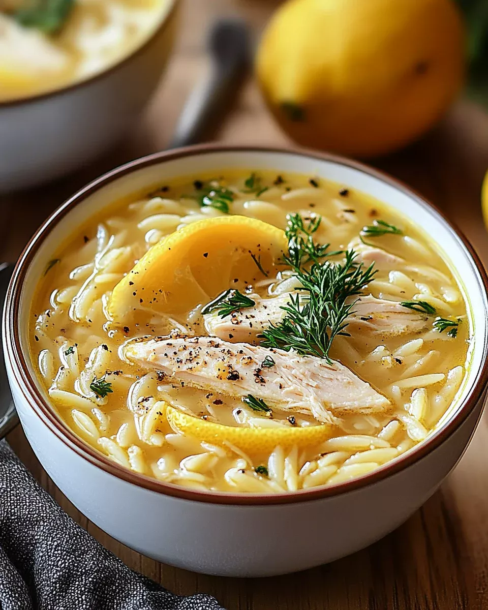 Lemon Chicken Soup with Orzo: Discover Your New Favorite Recipe!