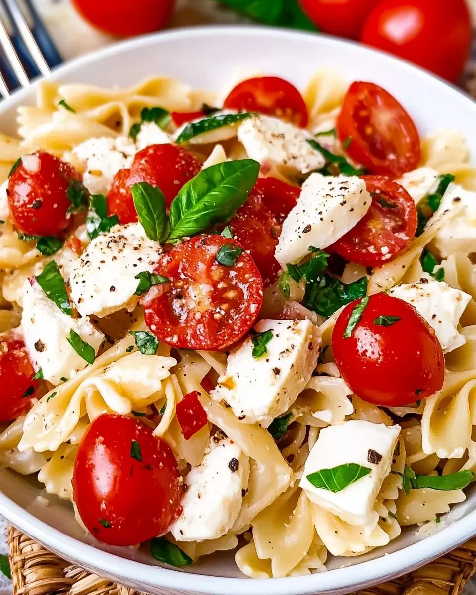 Caprese Pasta Salad: Refresh Your Summer Table Today!
