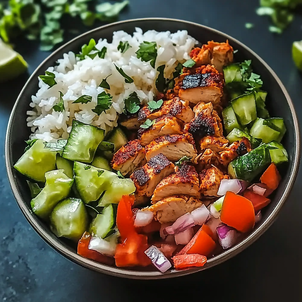 Chicken Shawarma Bowl: Easily Spice Up Dinner Tonight!