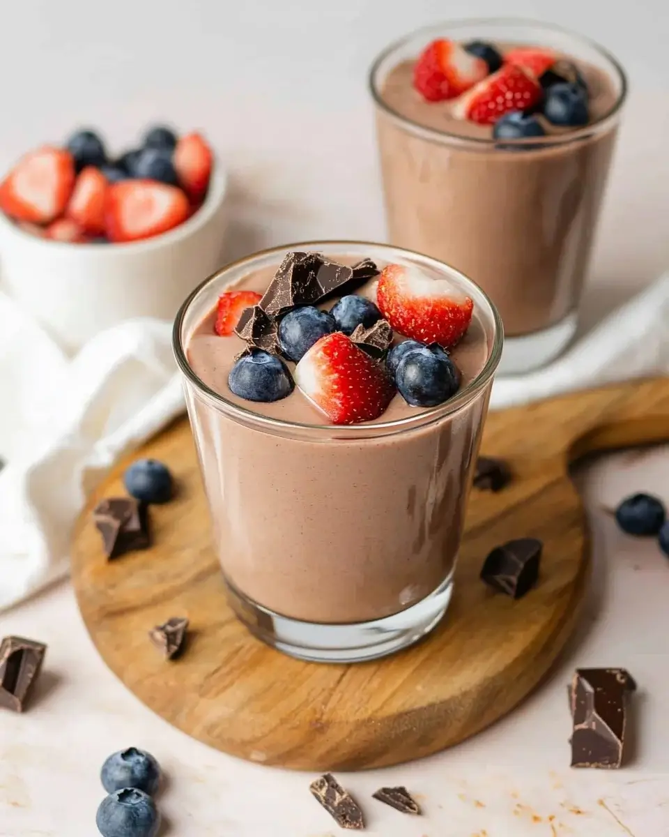 Creamy Chocolate Protein Pudding: A Delicious Recipe!