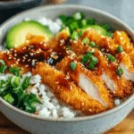 Crispy Chicken Katsu Bowls
