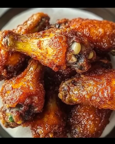 Crispy Dry Rub Chicken Wings