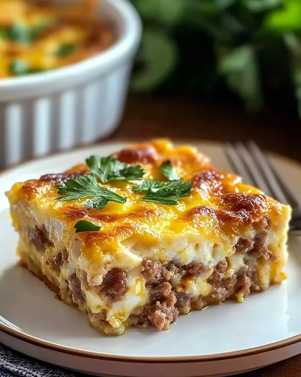 Sausage and Egg Breakfast Casserole: A Savory Delight!