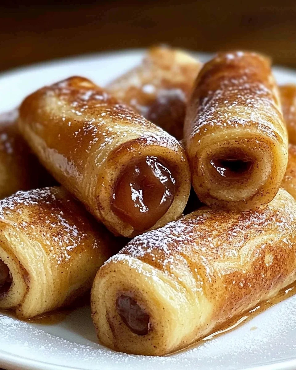 Cinnamon Roll French Toast Roll-Ups: A Sweet Delight!