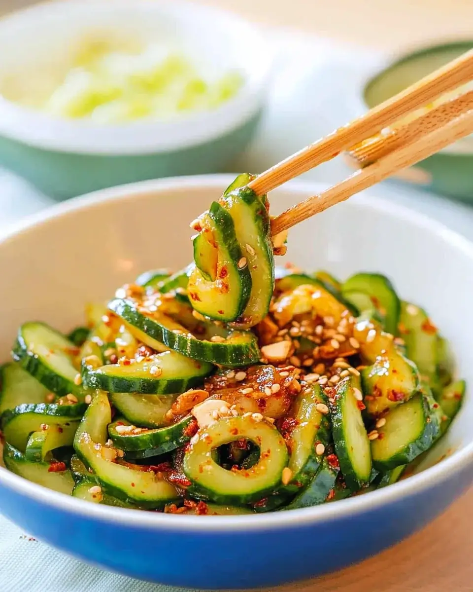 Korean Cucumber Salad: Quick, Crunchy Delight Awaits!
