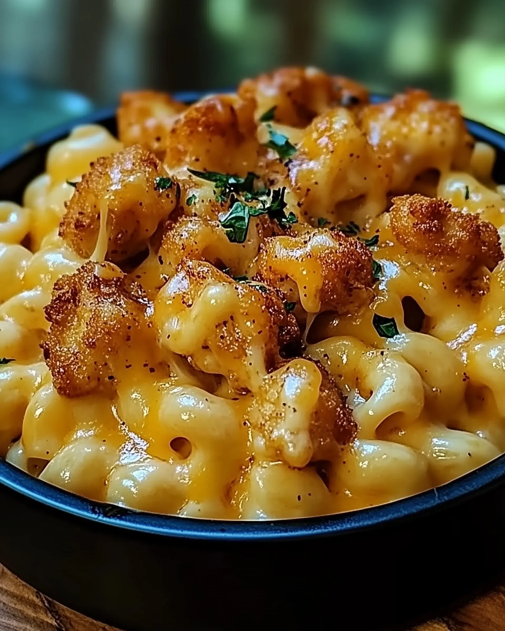 Creamy Honey Pepper Chicken Mac and Cheese Delight is Irresistible!
