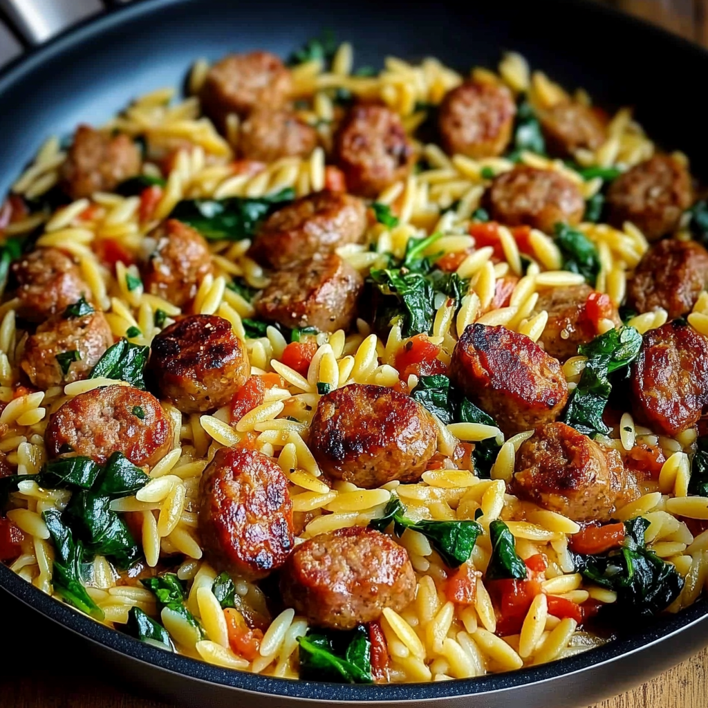 One-Pan Italian Sausage Orzo: Quick & Delicious Recipe!