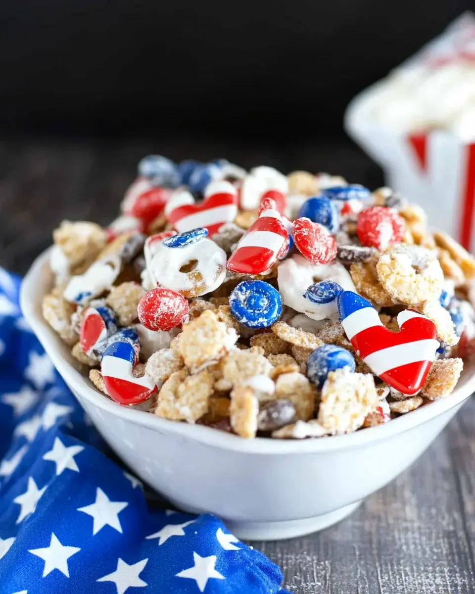 Patriotic Snack Mix: A Fun Festive Recipe to Try!
