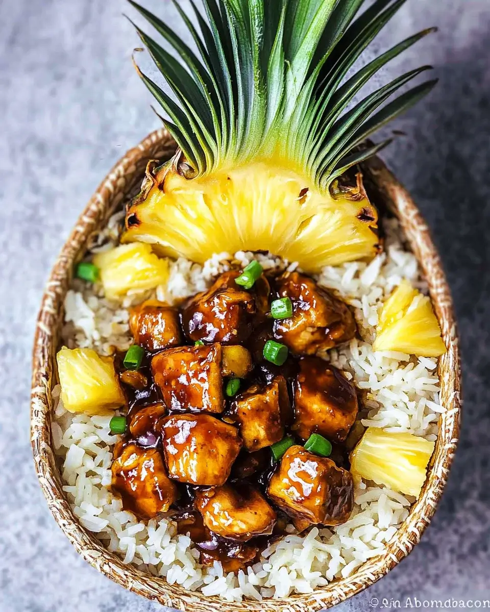 Pineapple Chicken with Rice: A Delicious Quick Recipe