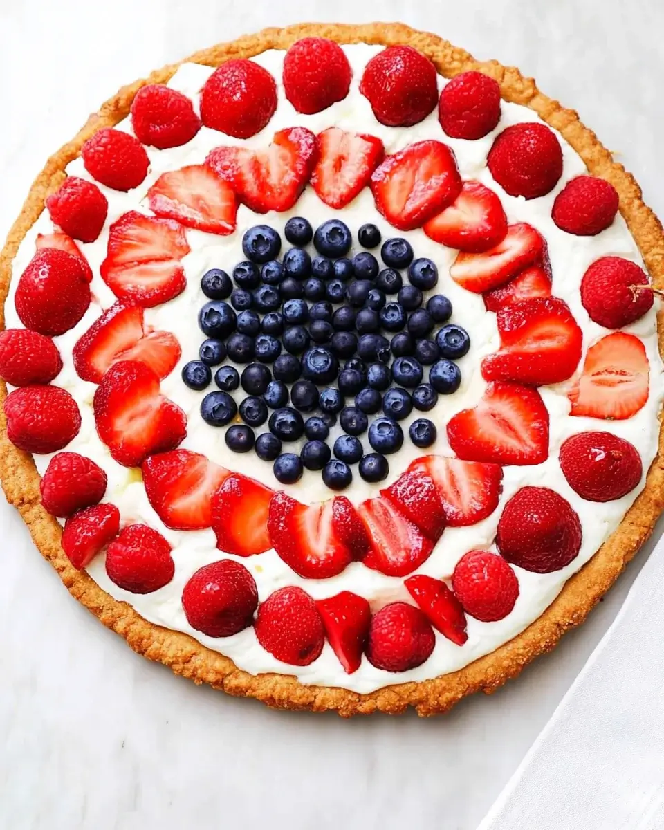 Red, White, and Blue Fruit Pizza: A Festive Delight!