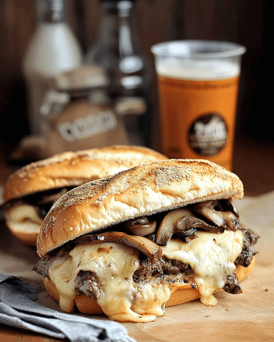 Steak and Cheese Sandwich with Mushrooms: Try This Recipe!