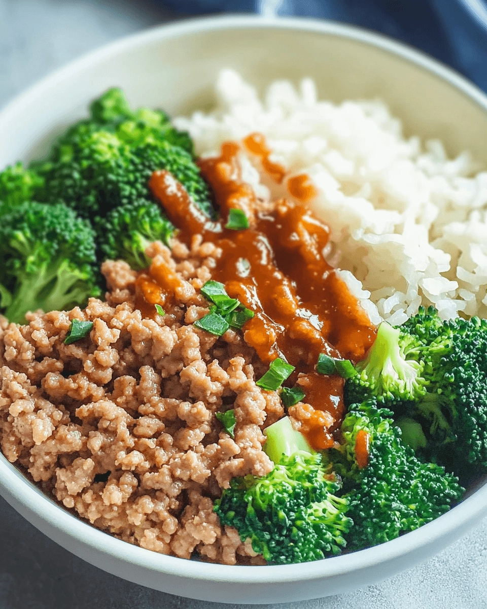 Sweet and Spicy Ground Turkey Broccoli Bowls to Delight You!