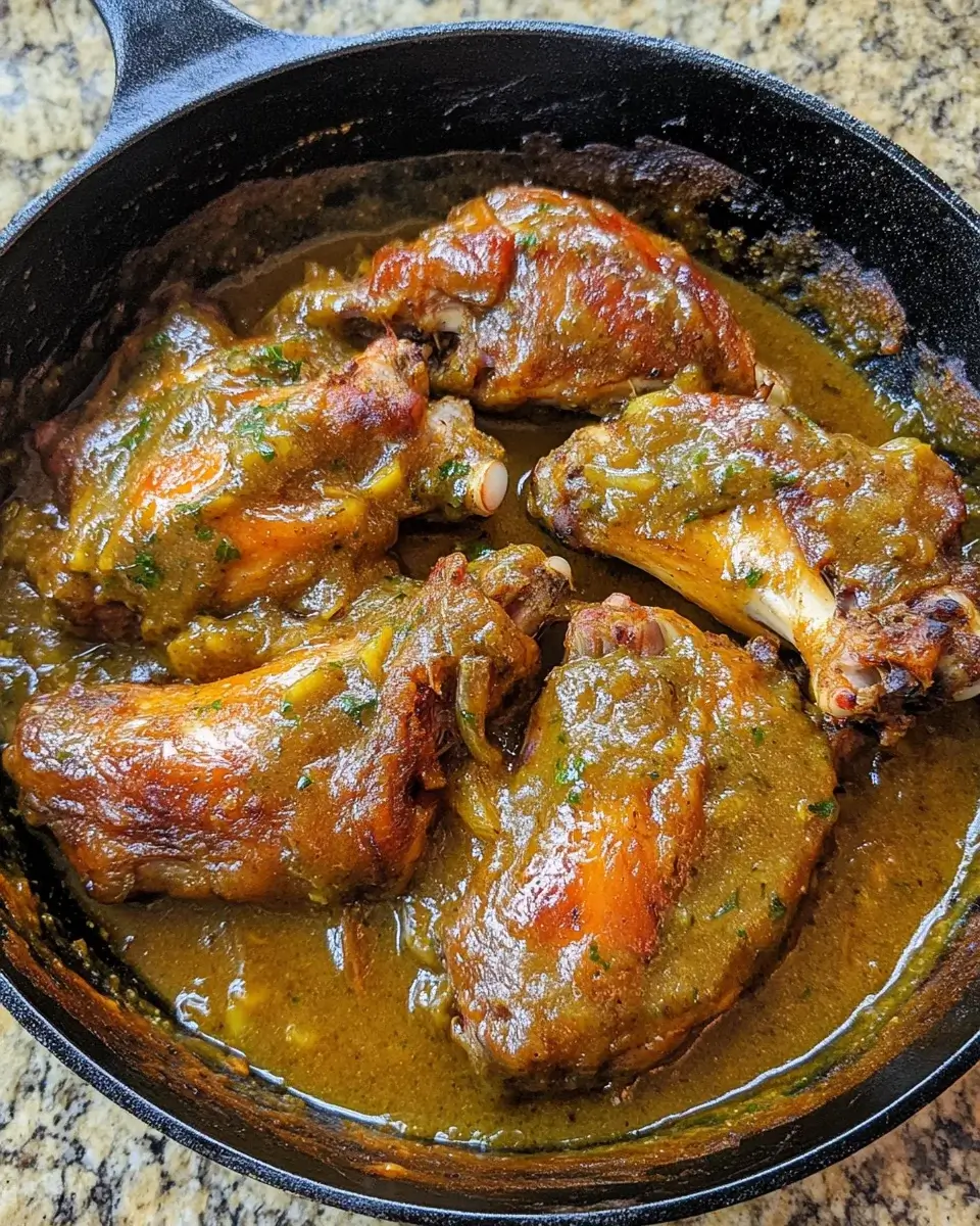 Smothered Turkey Wings with Gravy: A Flavorful Delight!