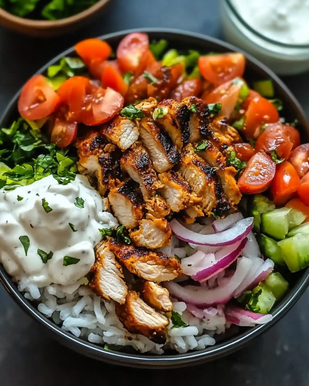 Chicken Shawarma Bowl Recipe: A Flavorful Delight!