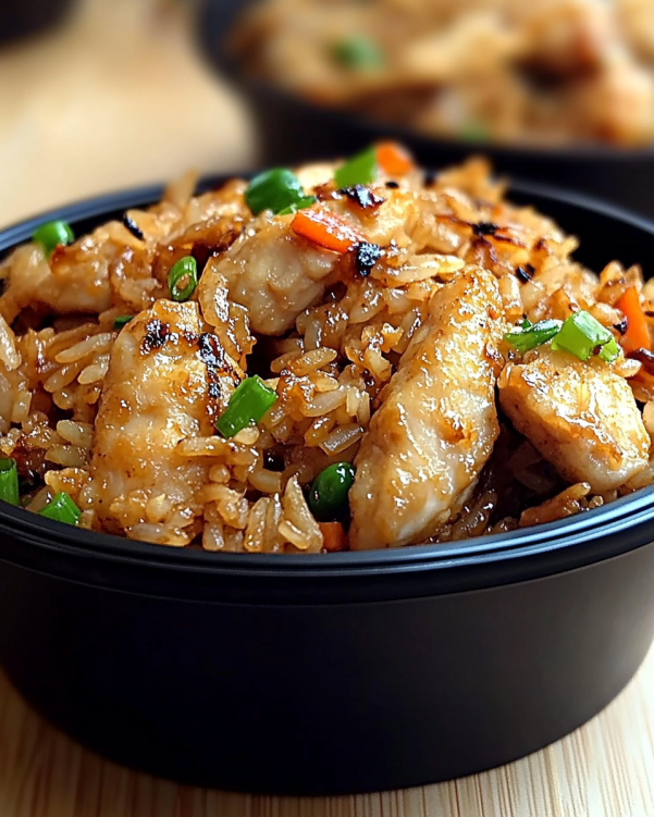 Crispy Garlic Chicken Fried Rice: A Flavor Explosion!