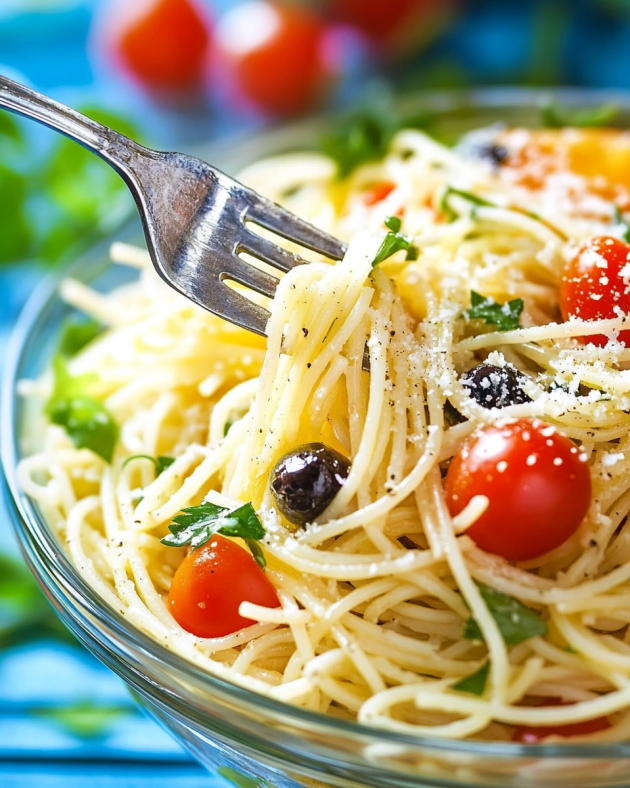 Italian Spaghetti Salad is a must-try recipe today!