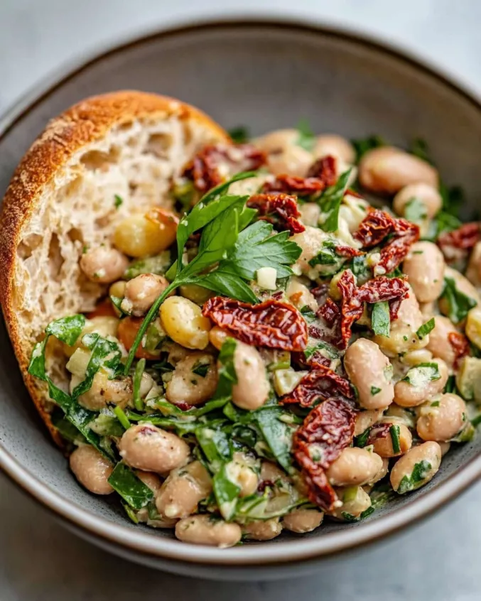 Marinated Sun-Dried Tomato Bean Salad: A Flavorful Delight!