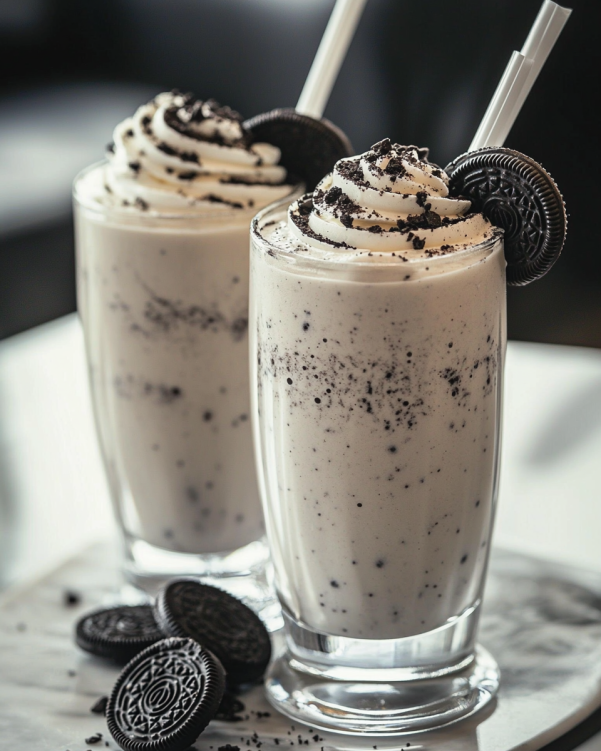 Oreo Milkshake Delight: Indulge in a Creamy Treat!