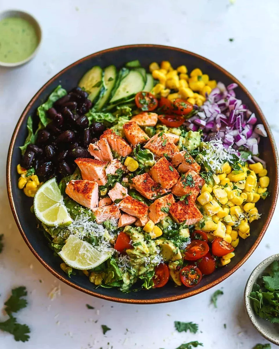 Southwest Salmon Salad: A Delicious, Healthy Recipe!