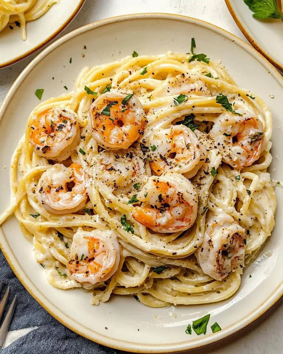 Creamy Garlic Shrimp Pasta: A Delicious Dinner Delight!